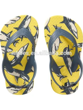 Latest design fashion summer child fancy cartoon slippers