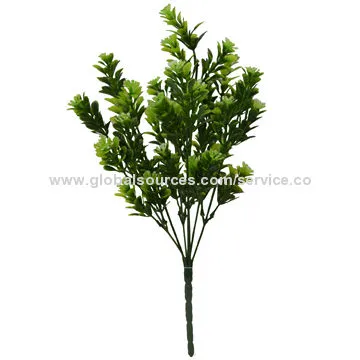 Artificial plants, Nanyang fir, made of plastic, green and natural