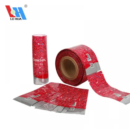 Customized Shrink Wrap Plastic Label For Bottle Packaging