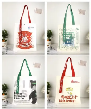 Promotional canvas tote bags