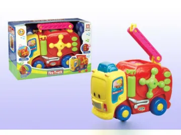 B/O MUSIC BLOCK FIRE TRUCK