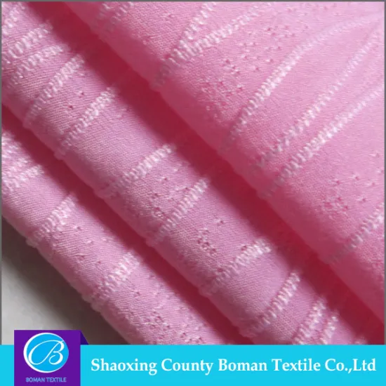 wholesale fabric china High quality Dress Polyester stretch jacquard fabric