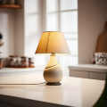 Moderne elegante Keramiktischlampe