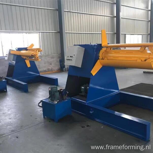 5T Hydraulic coil decoiler