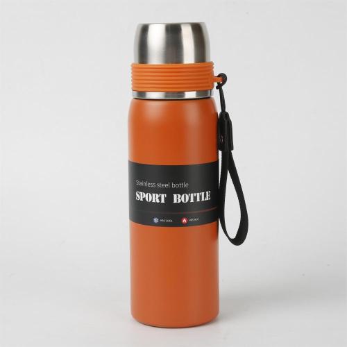 600ml stainless steel vacuum insulated sports water bottle