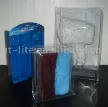 Clamshell and blister packaging