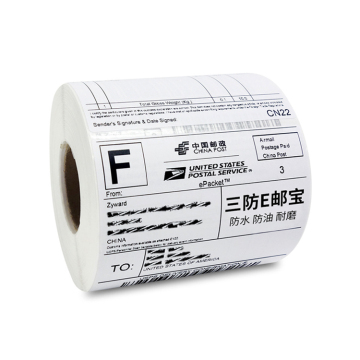 Zebra Compatible White Thermal Label Roll - Premium Quality