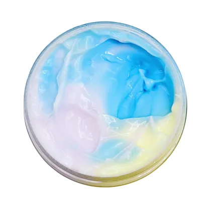 Hot Sale: Custom Whipped Pure Plant Soft Organic Vegan Rainbow Cream Lotion Moisturizing Body Butter