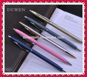 slim metal twist ball pen,durbale metal twist ball pen,reliable quality metal pen