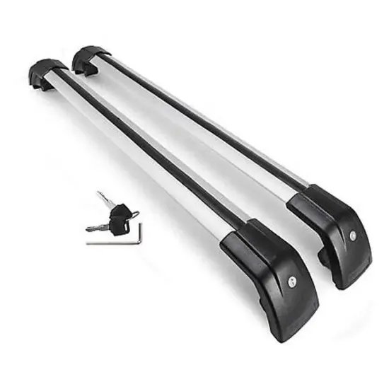 2-Piece Lockable Roof Rack Cross Bars for Luggage Carrier - Compatible with Mercedes-Benz GLB X247 (2020+)