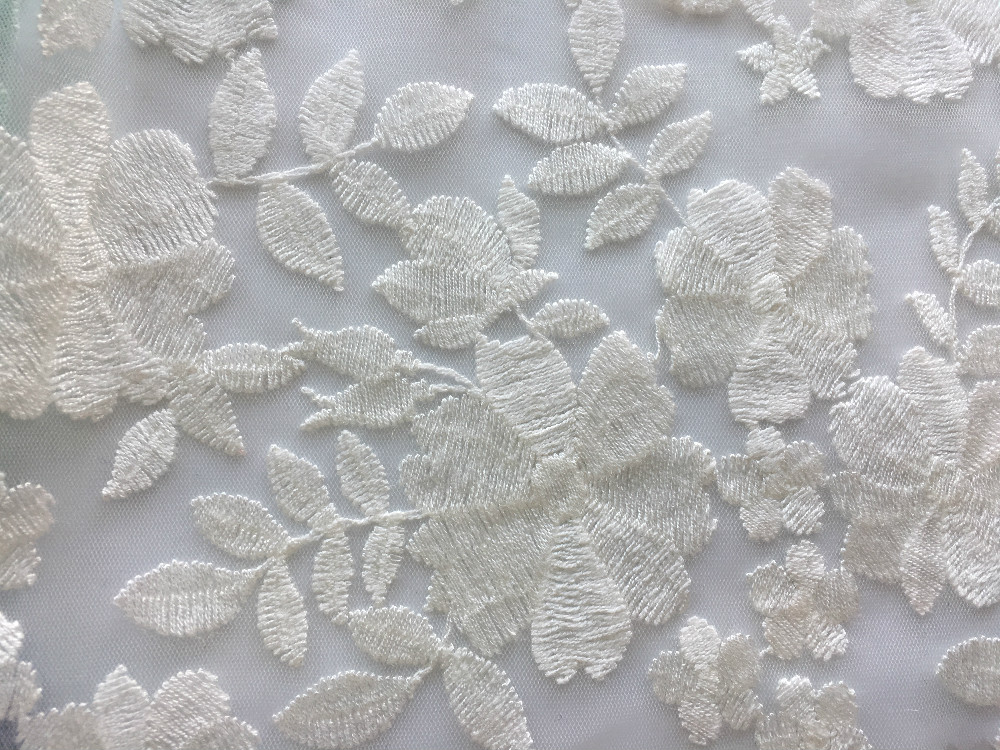 Nylon Mesh Embroidery Fabric