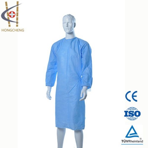 Anti-bacterial dustproof disposable surgical isolation gown