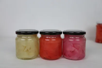 PICKLED SUSHI GINGER PINK PICKLED SUSHI GINGER WHITE