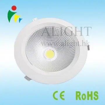 20w diameter 180mm  COB LED Downlight  Dimmable