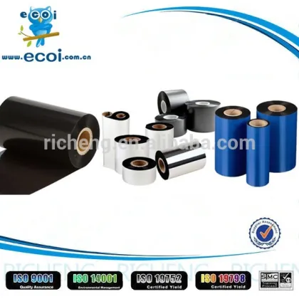 Super Durable Resin Ribbon High Quality Compatible with Zebra Datamax Ricoh Barcode Printer Standard TTR Color Wax-Resin Ribbon