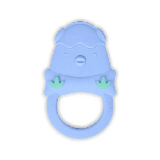 LFGB Food Grade BPA Free Eco Friendly Custom Colorful Reusable Chewing Silicone Teether Teething Toy For Baby Infant & Kid