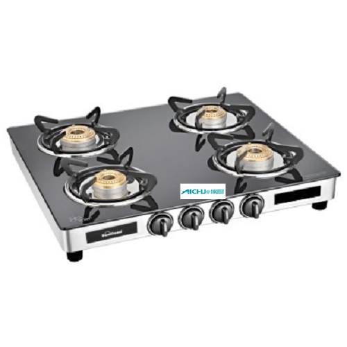 Diamond 4 Burner Glass Gas Stove