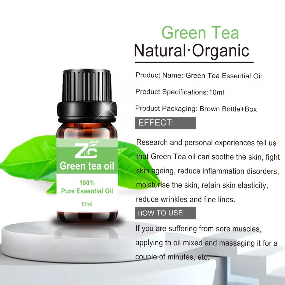 Premium Grade Green Tea Essential Oil for Diffuser