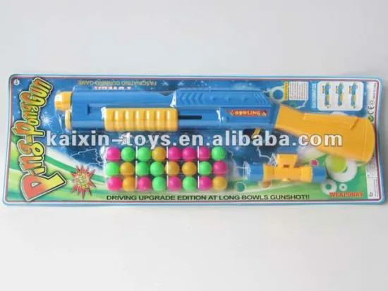 10117325 Funny toy ping pong ball gun