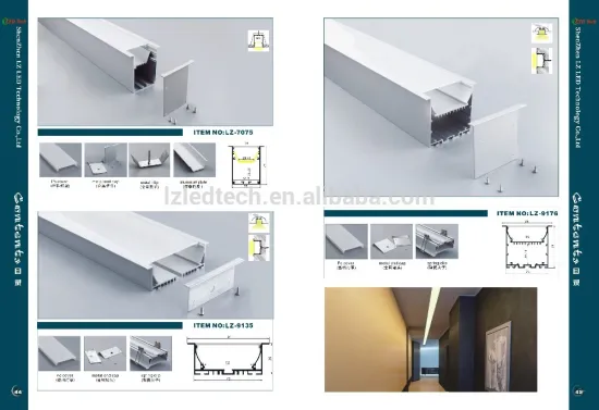 aluminium profile led for 12mm led strips