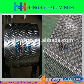 1050 1060 0.2mm aluminum checker plate