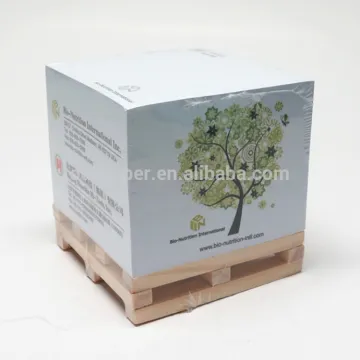 Custom Sticky Note With Wooden Pallet Paper Cube Notepads