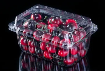 Clamshell Disposabler PET Plastic Clamshell For Grape
