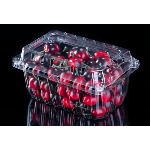 Boîtes d'expédition de fraises en plastique jetables