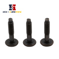 Socket Wafer Head Connector Screw Black