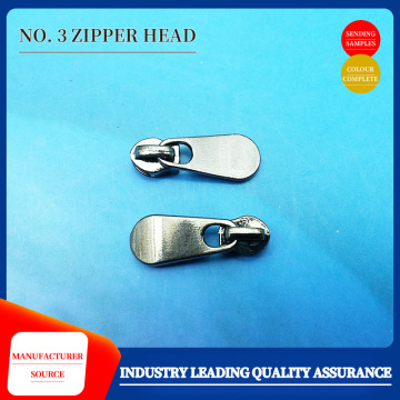 Electroplated nylon zipper head