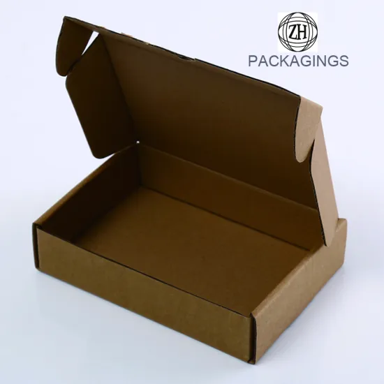3-ply corrugated shipping box for apparel