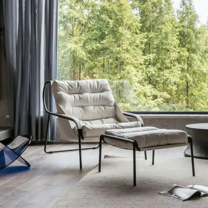 Nordic Minimalist Tiger Chair for Living Room Leisure