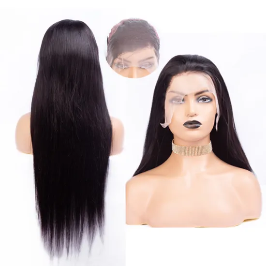 Factory Wholesale 150+ Density Brazilian Human Hair Lace Front Wig,Grade 10A Hd Laces Wigs,Cheap Lace Front Wigs With Baby Hair