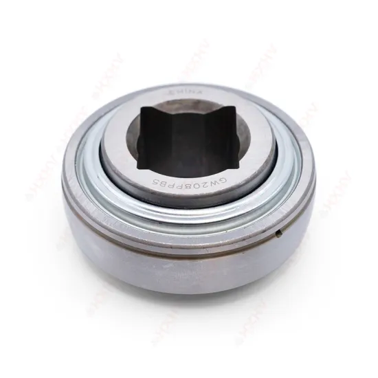 GW208PPB8 Chrome Steel HXHV Square Bore Disc Harrow Agriculture Bearing 28.57x80x36.513mm