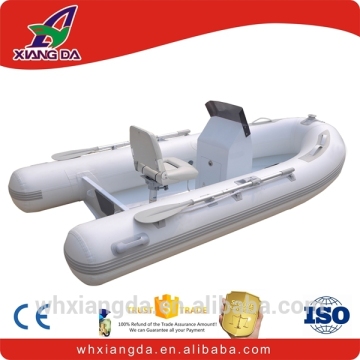 V hull aluminum rib boat steering wheel