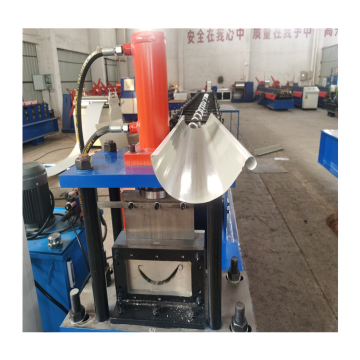 Hot Sale Rain Gutter Pipe Steel Profile Making Machine