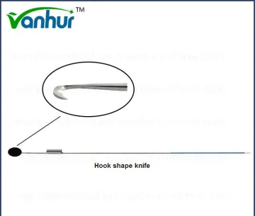 Surgical Instruments Urethrotomy Set Hook Shape Knife