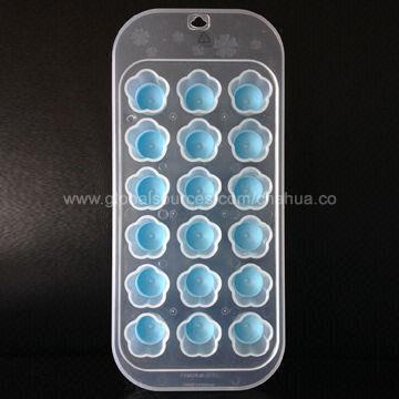 Ice Cube Tray with Popup Function, Made of PP and TPE, Used for Making Ice Cubes