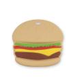 Hamburger Baby Chew Silikon Beißring