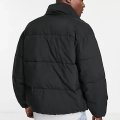 Black Down Puffer Jacket Mens