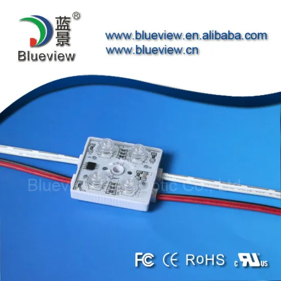 Digital RGB LED Module with Lens