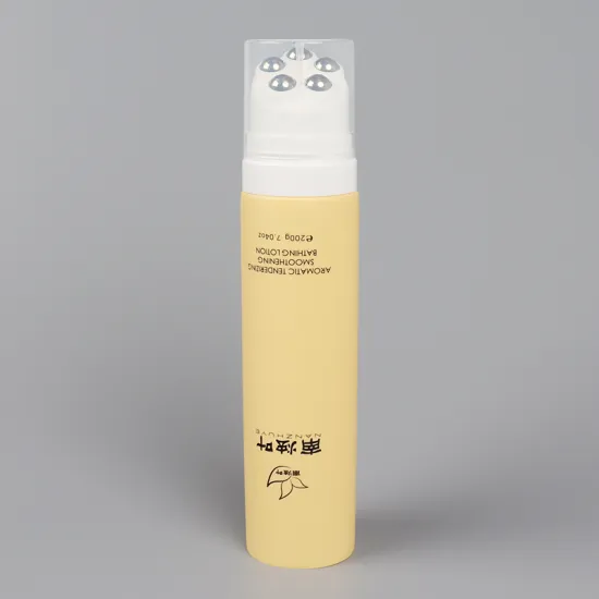Roller on Massage Cream Cosmetic Packaging Plastic Tube