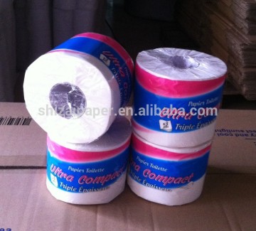 Core toilet paper roll sanitary paper roll