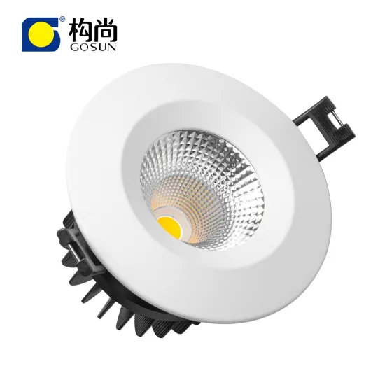 Cold Forged Aluminum 1070 COB LED Recessed Downlight, 8W, Anti-Glare, Flicker-Free, CRI90