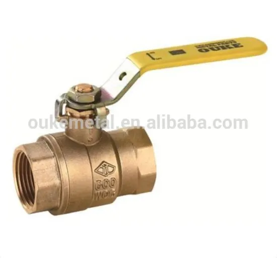 Brass ball valves