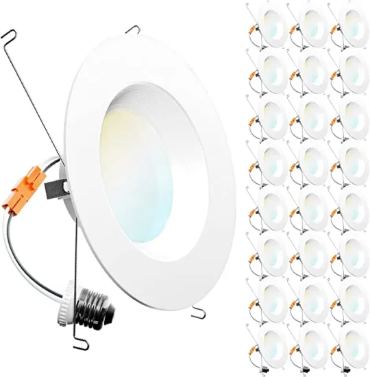 Factory Best Price 15W 20W 30W Round Recessed Ceiling COB LED Downlight