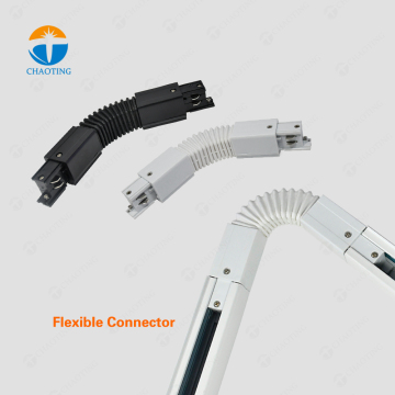 4 Wire Dimmable LED Track Lighting System - 1m to 3m Track Rails for Store Lighting
