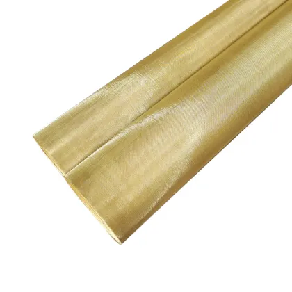 Stainless steel 304 316L Braided copper wire mesh 20 mesh braided copper wire mesh