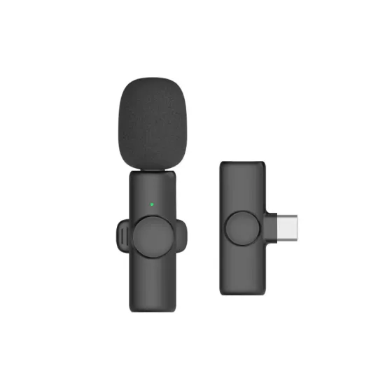 Professional K2 Wireless Lapel Microphone System for Portable Stage Performance and Android Phone