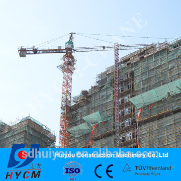 Chinese brand HYCM QTZ315 18T heavy hand operated tower crane